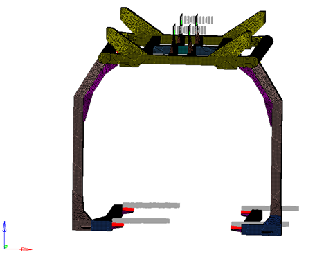 Mechanical design of hanging lugs